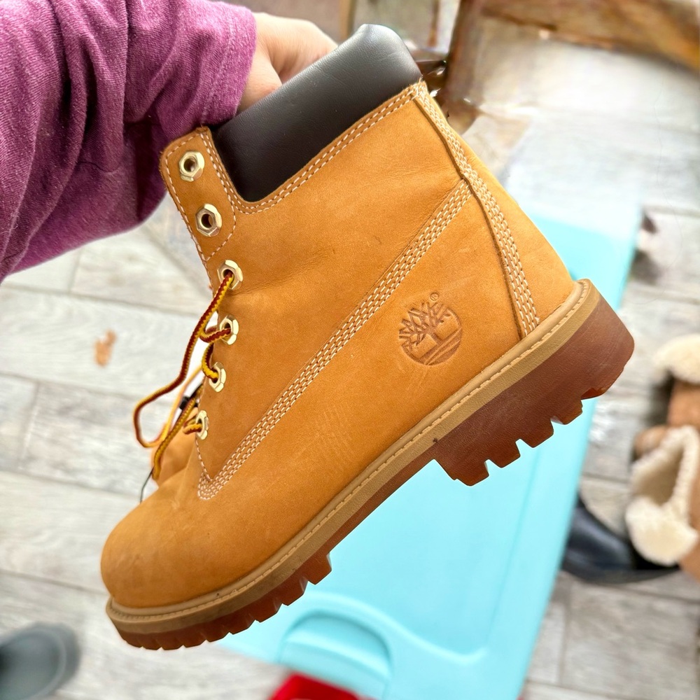 Timberland Leather Boots Boys